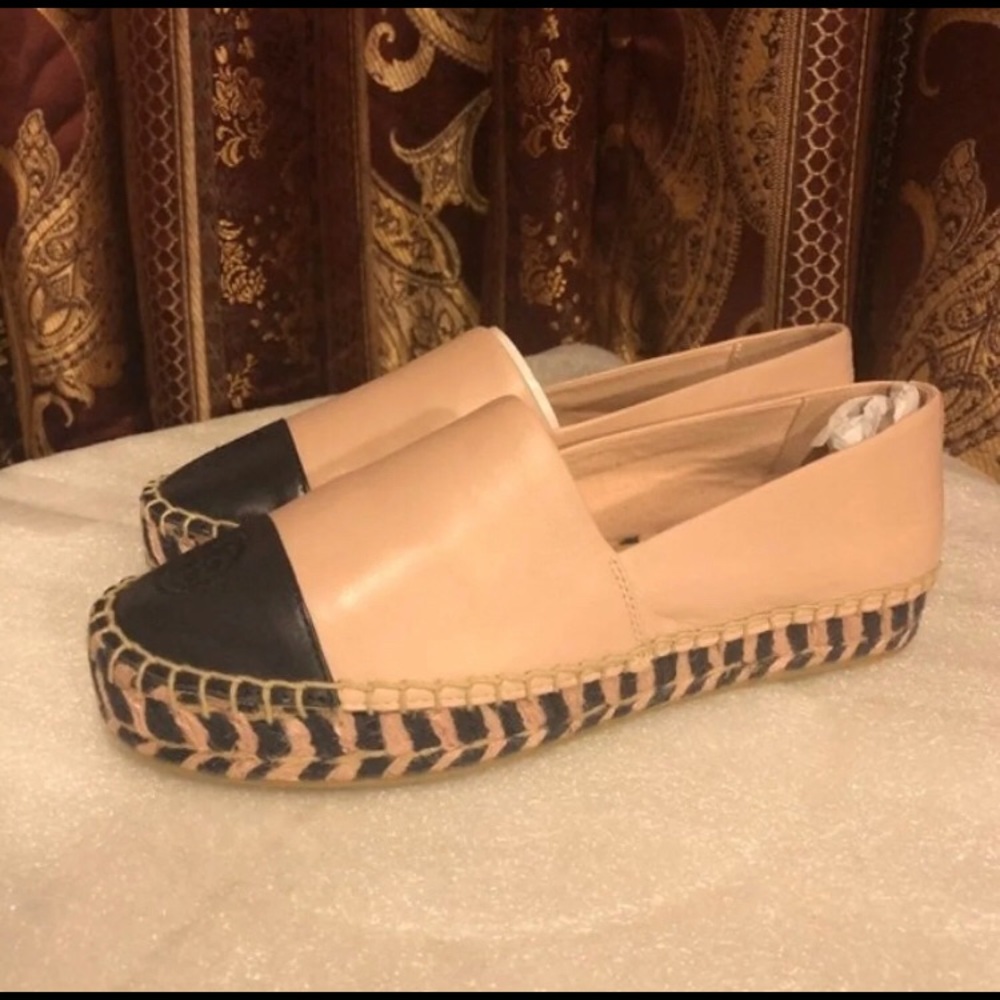 Tory Burch Colorblock Platform Espadrille